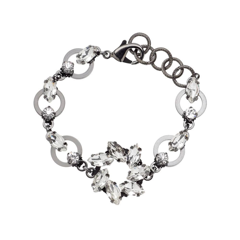 Ottaviani Bracciale con cristalli e strass Pezzi Unici
