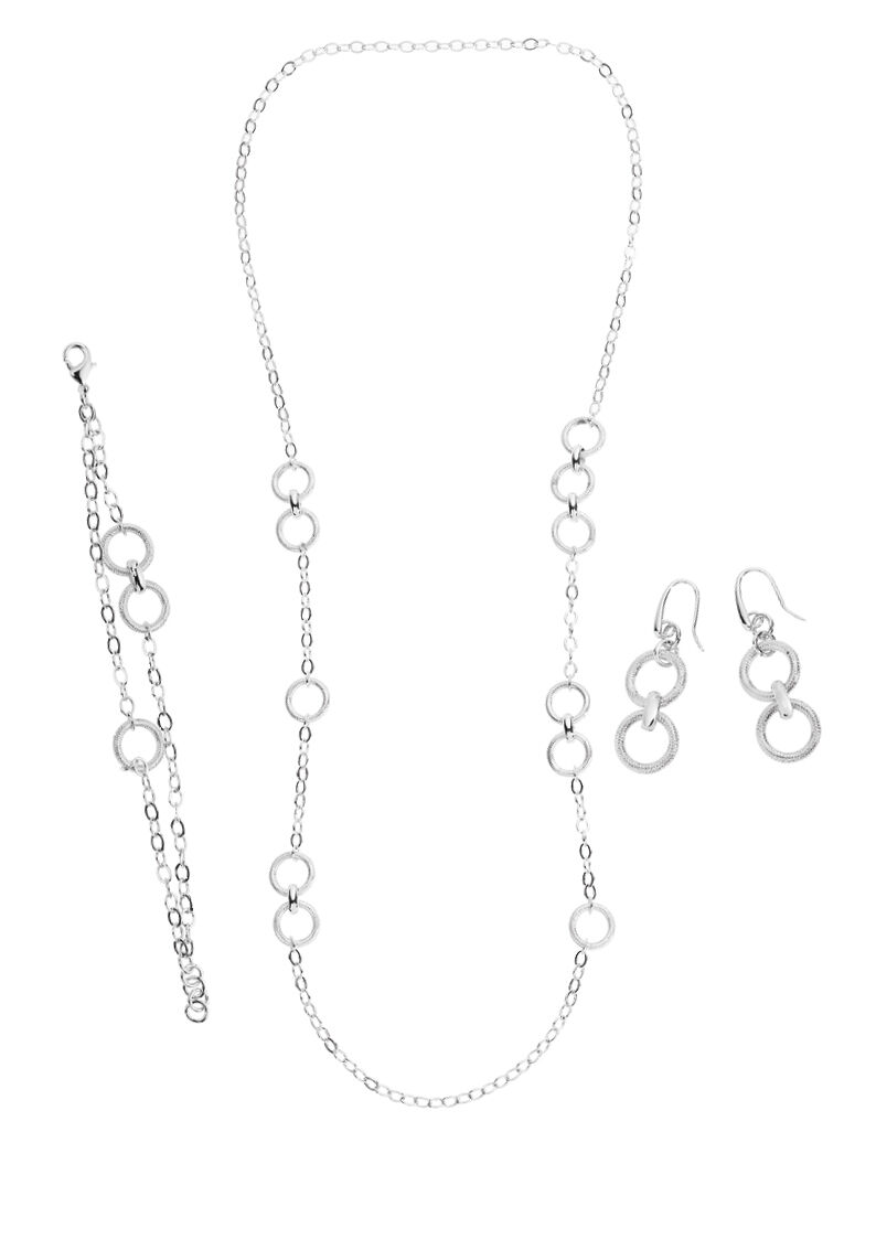 Ottaviani Orecchini in argento rodiato Vendita Calda