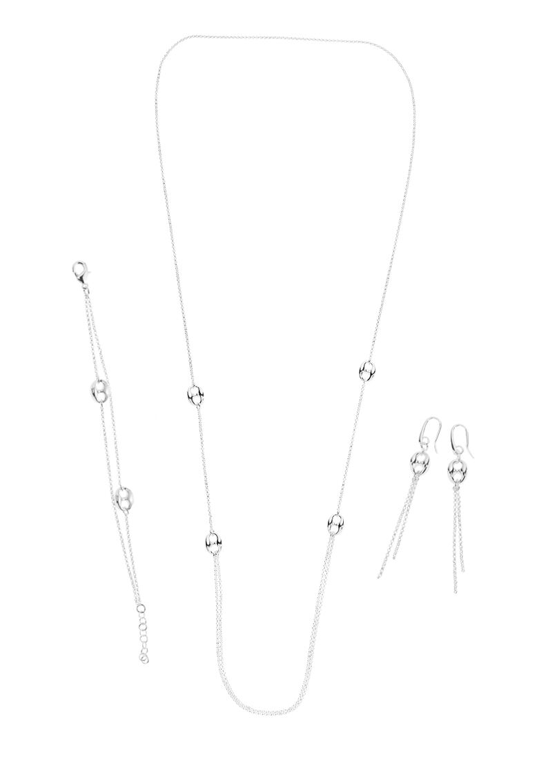 Ottaviani Collana in argento rodiato In Saldo