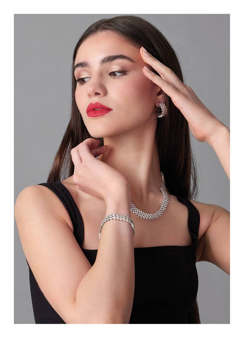 Ottaviani Orecchini con cubic zirconia Grande vendita