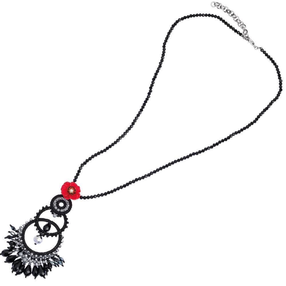 Ottaviani Collana con perline, cristalli e strass Offerte speciali