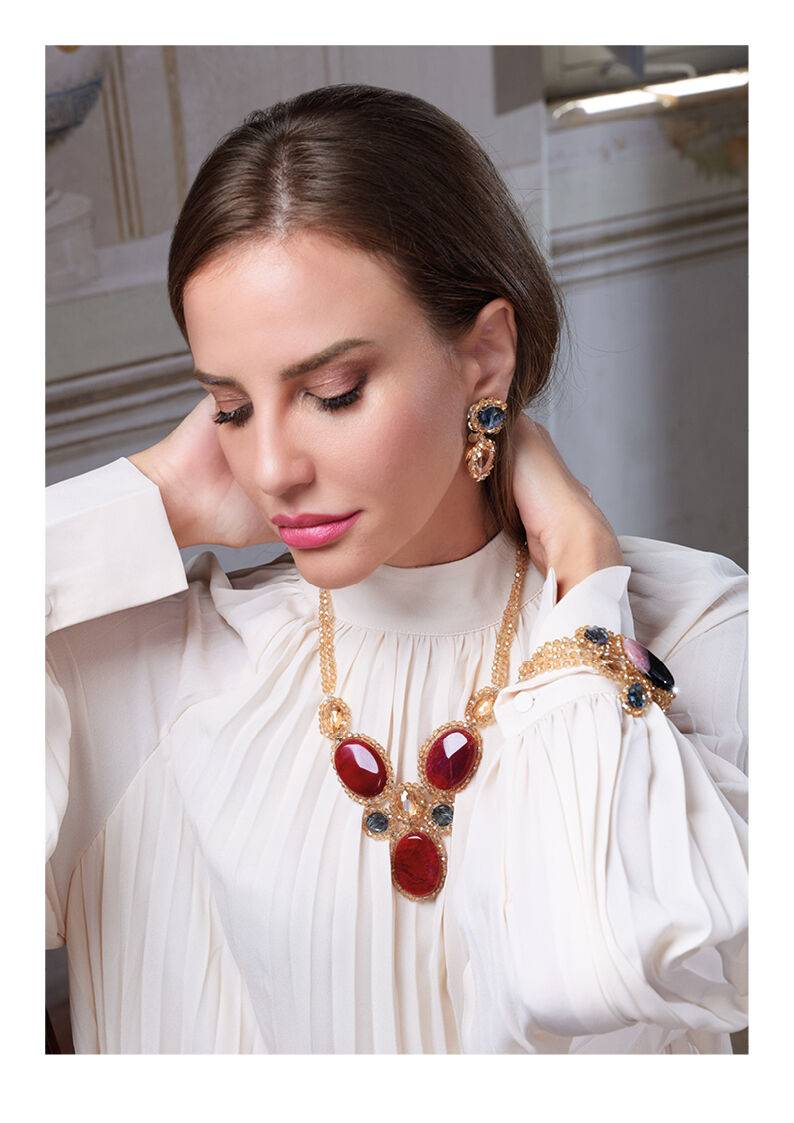 Ottaviani Bracciale con agata e cristalli Fino al 60% di sconto