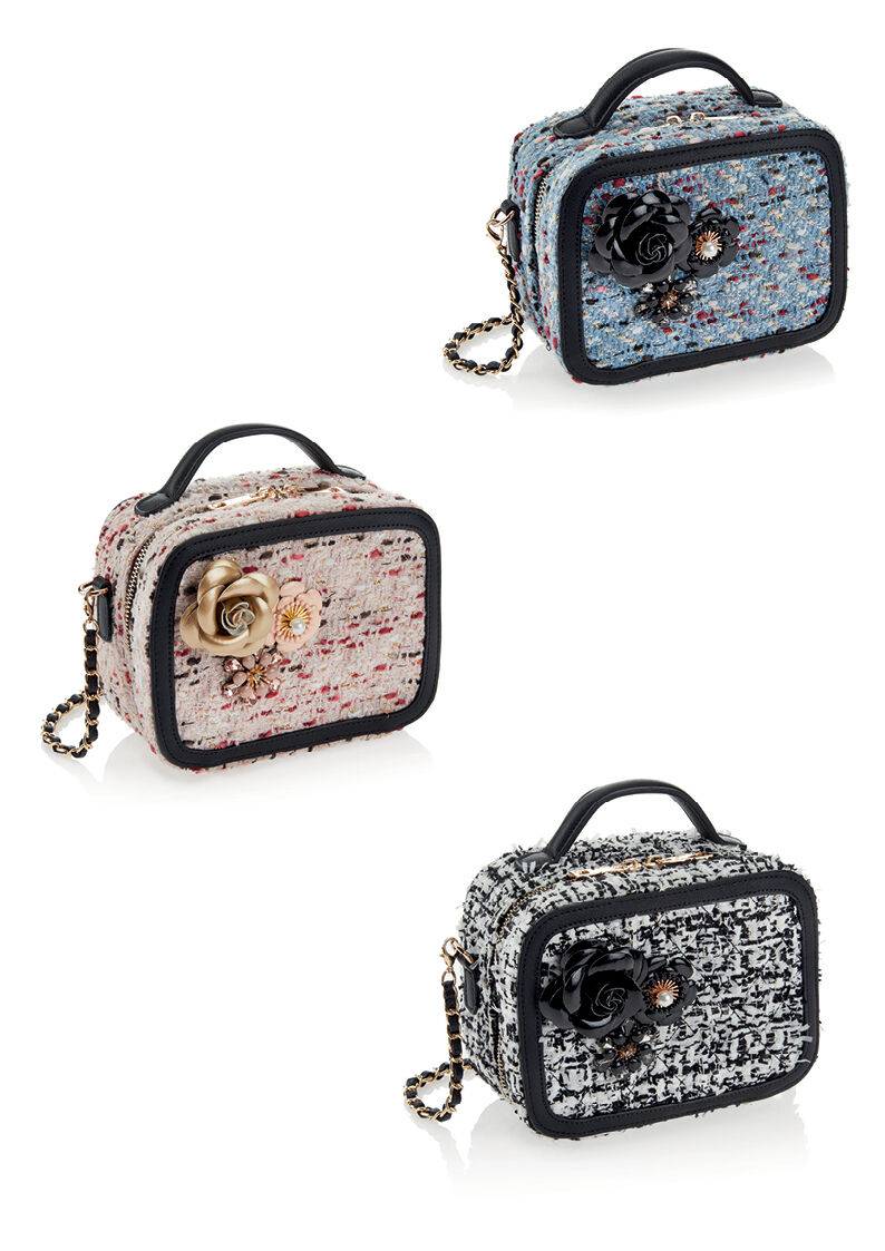 Ottaviani Borsa gioiello tessuto con smalti,p.bj e stras 50% di sconto con spedizione gratuita