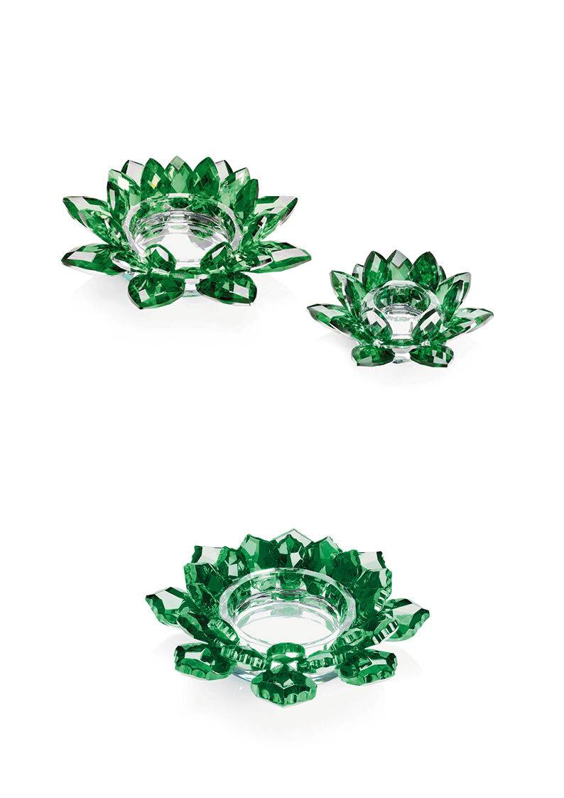 Ottaviani Candeliere "stella di cristallo verde" Affare Del Giorno