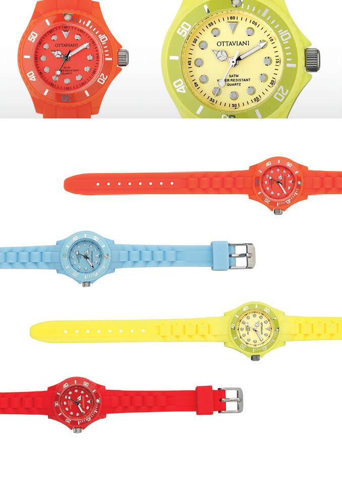 Ottaviani Quarzo silicone arancione Bestseller