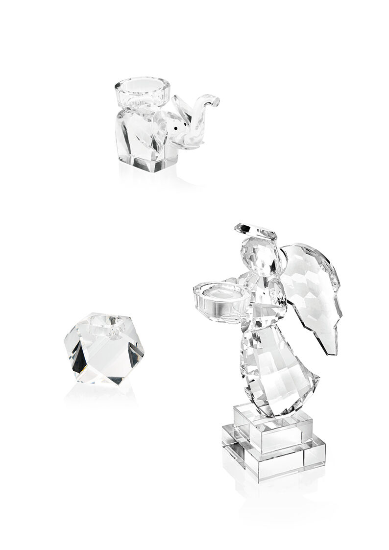 Ottaviani Candeliere in cristallo 8x8x8 cm Offerte giornaliere