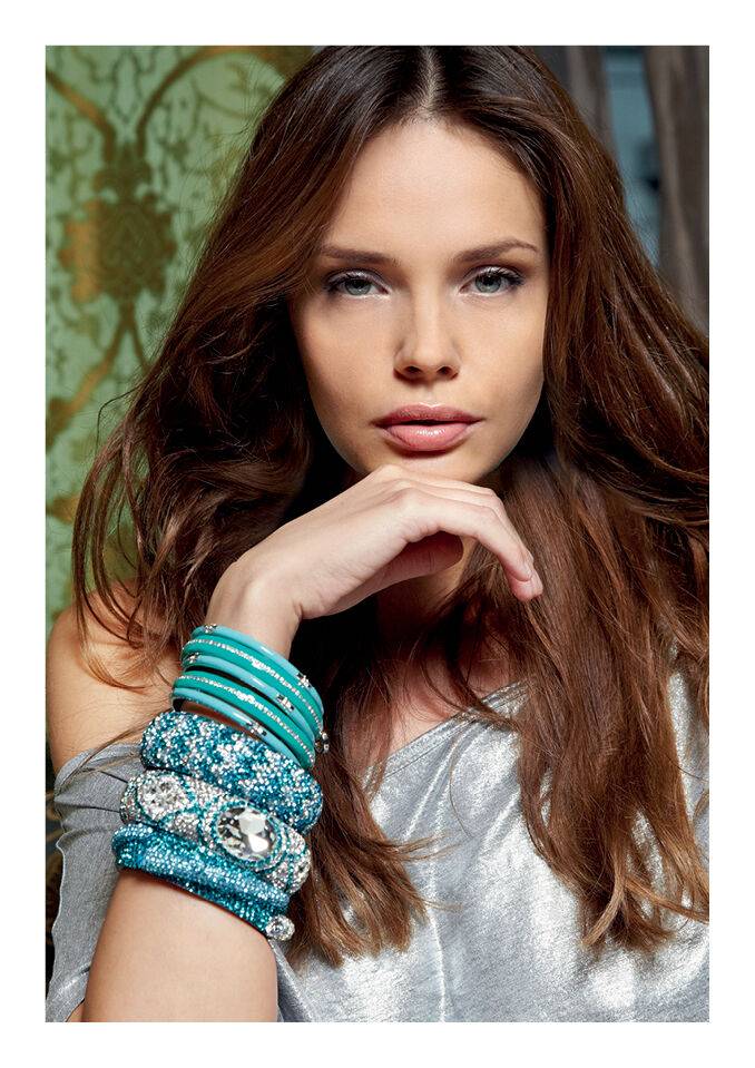 Ottaviani Bangle con strass Sostegno trimestrale