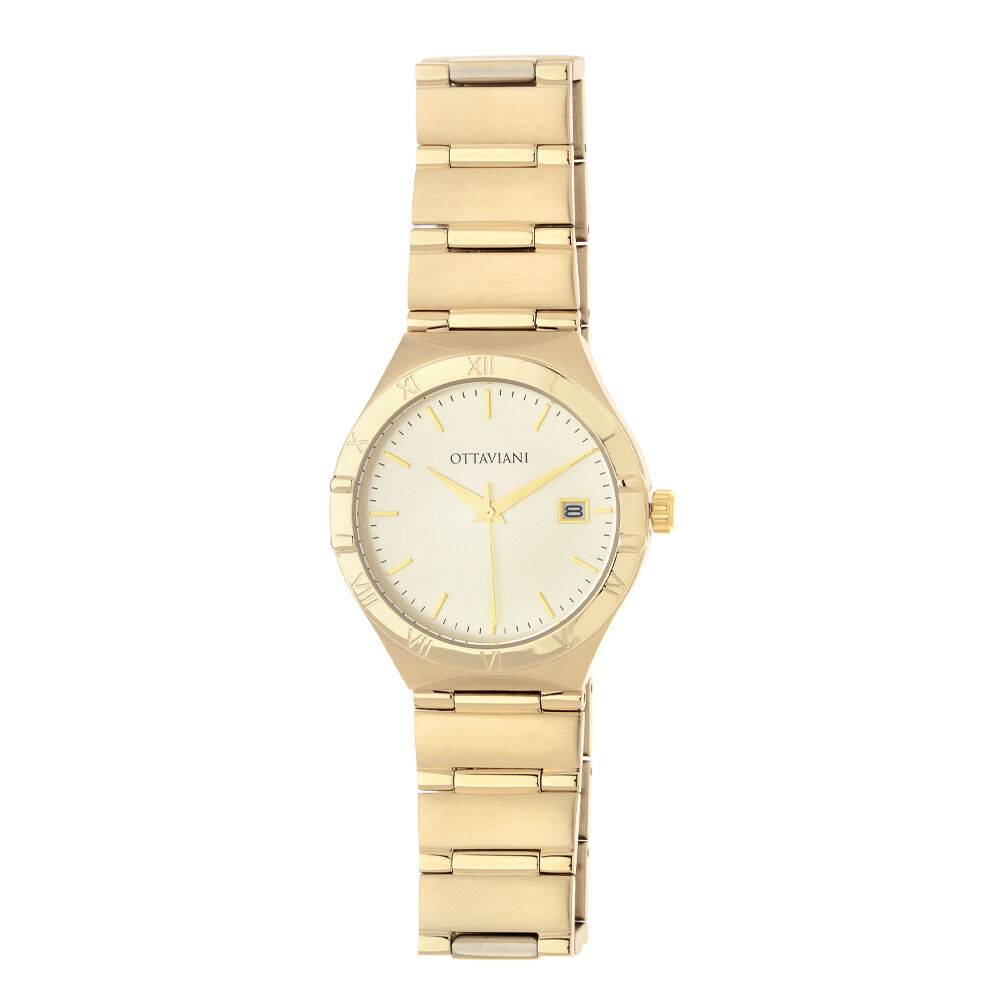 Ottaviani Quarzo classic gold con quadrante champagne Offerta esclusiva