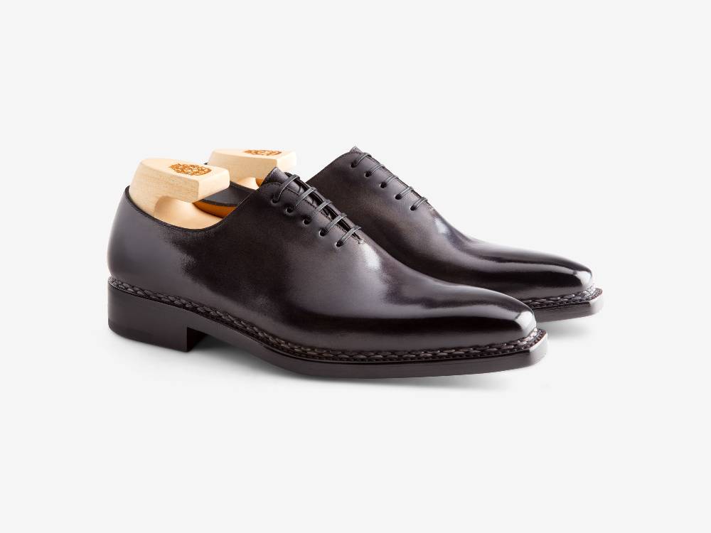 Paolo Sartori Art. 680 Oxford un pezzo in pelle Anticata Grigio Vendita