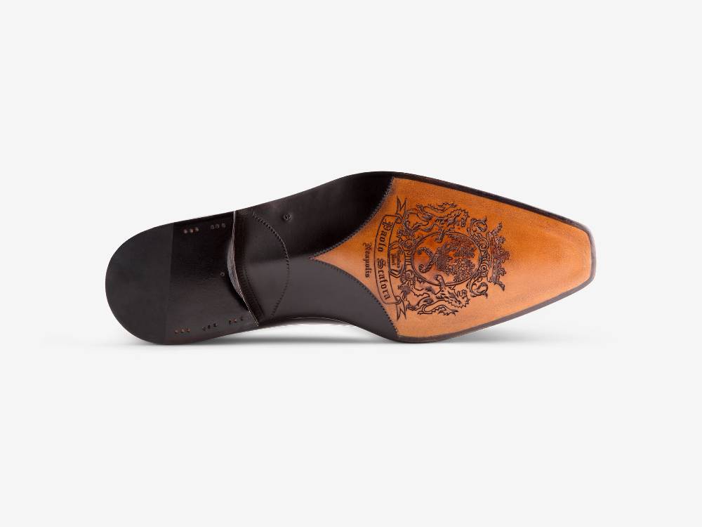 Paolo Sartori Art. 680 Oxford un pezzo in pelle Anticata Vietri Promozione