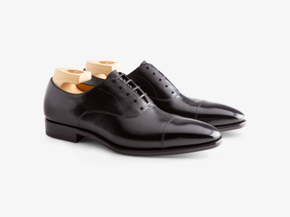 Paolo Sartori Art. 576 Oxford in pelle Anticata Nera Soddisfazione Garantita