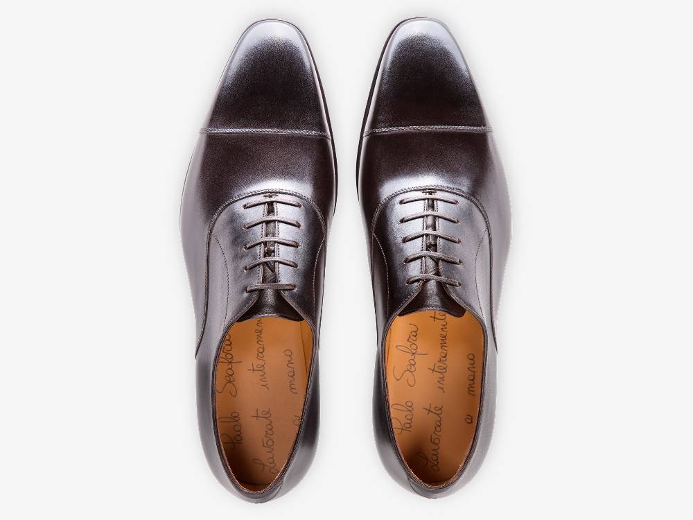 Paolo Sartori Art. 576 Oxford in pelle Anticata Vietri Qualità Garantita