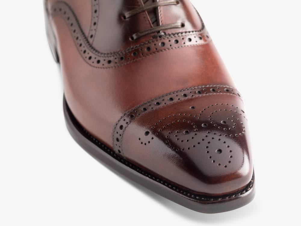 Paolo Sartori Art. 587 Oxford in pelle Anticata Amarone Prezzo Ridotto