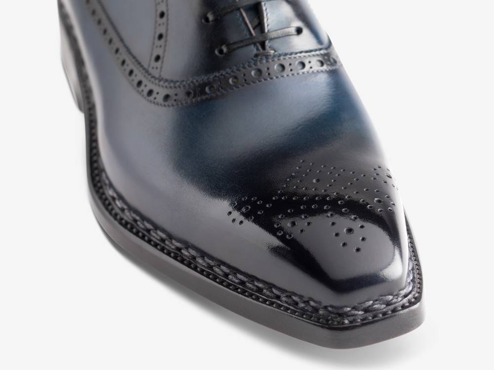 Paolo Sartori Art. 700 Oxford in pelle Anticata Oceano Online