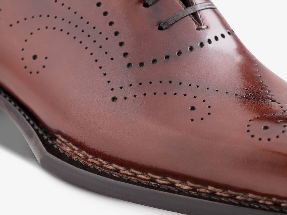 Paolo Sartori Art. 768 Oxford in Antiqued Positano Leather Hotsell