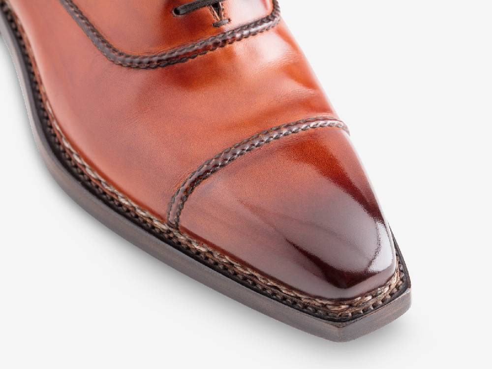 Paolo Sartori Art. 175BOUT Oxford in pelle Anticata Cognac I Più Venduti