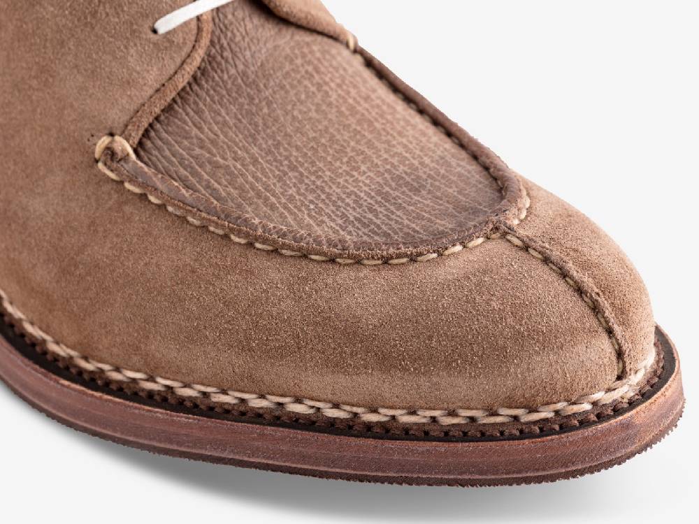 Paolo Sartori Art. 797 Derby in Cocco Suede and Shark Leather Officina