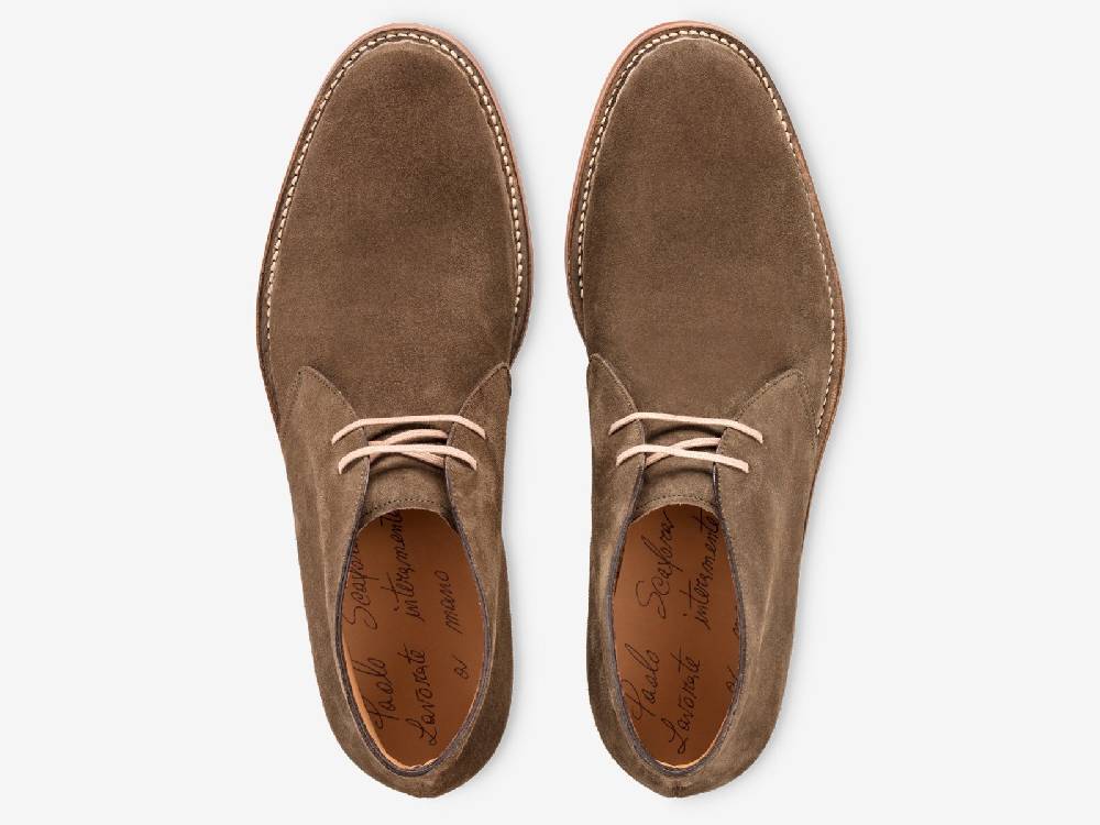Paolo Sartori Art. 798 Desert Boot Foresta Suede Leather Italy