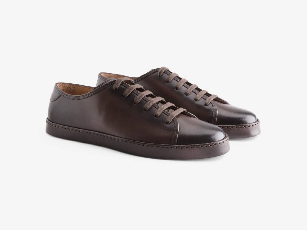 Paolo Sartori Art.Tenny1 Sneakers In Vitello Anticato Vietri Negozi Online