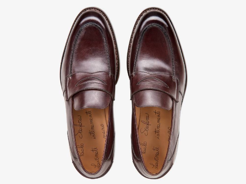Paolo Sartori Art. 737 Loafer in Antiqued Positano Leather Novità