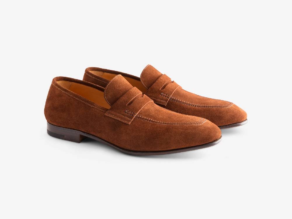 Paolo Sartori Art. 638 Mocassino in Camoscio Snuff Online