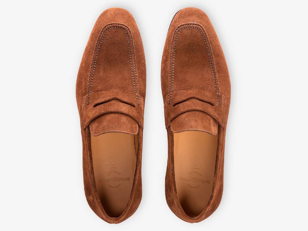 Paolo Sartori Art. 638 Mocassino in Camoscio Snuff Online