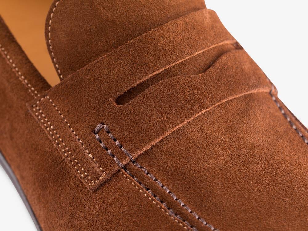 Paolo Sartori Art. 638 Mocassino in Camoscio Snuff Online