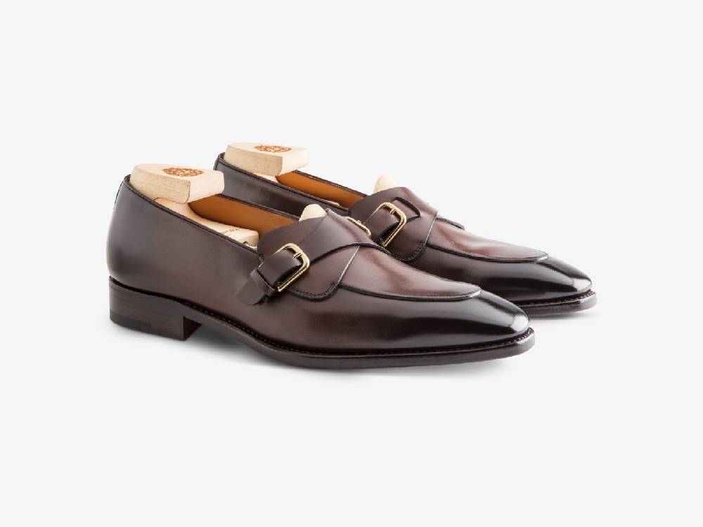 Paolo Sartori Art. 774 Loafer in Antiqued Vietri Leather In Saldo