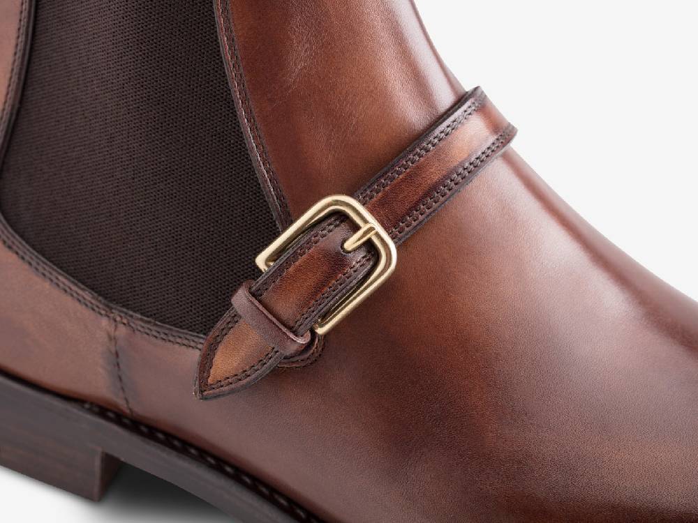 Paolo Sartori Art. 767 Chelsea Boot in Antiqued Montella Leather Promozione