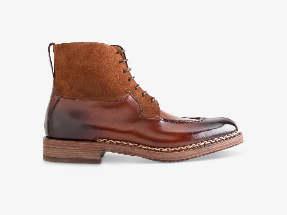 Paolo Sartori Art. 795 Boots in Antiqued Amalfi Leather Soddisfazione Garantita