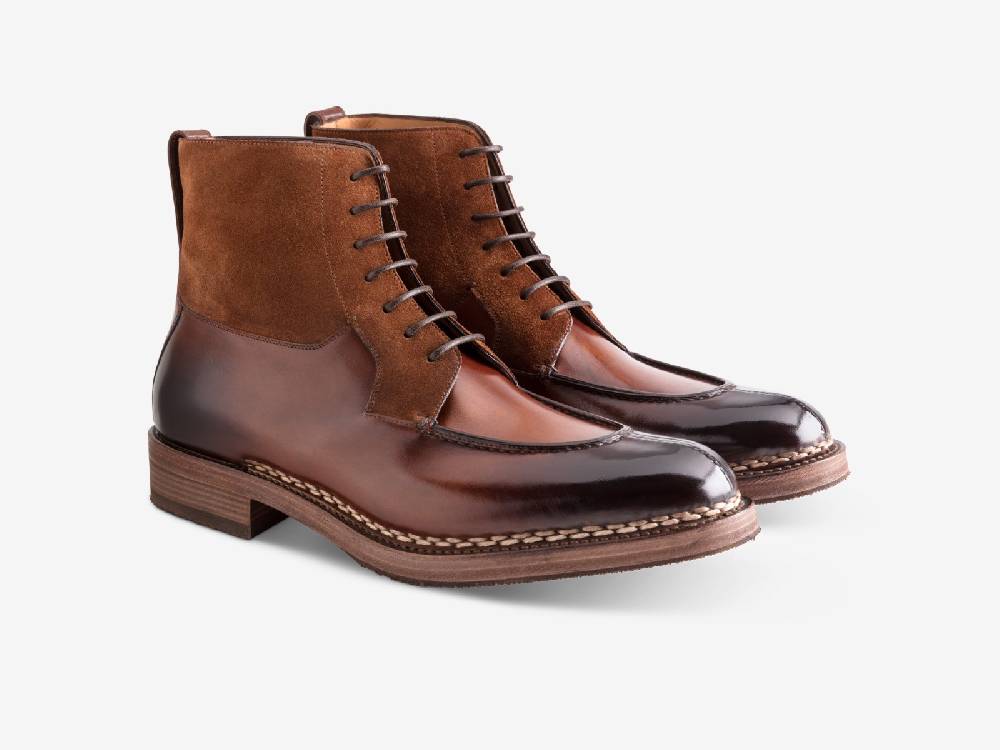 Paolo Sartori Art. 795 Boots in Antiqued Amalfi Leather Soddisfazione Garantita
