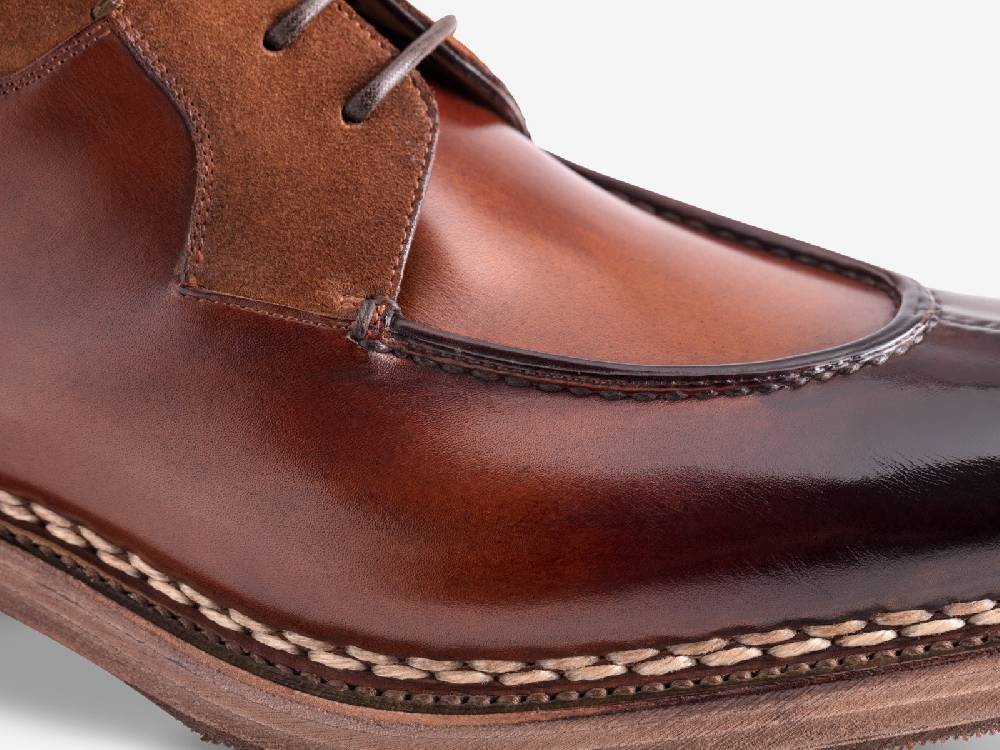 Paolo Sartori Art. 795 Boots in Antiqued Amalfi Leather Soddisfazione Garantita