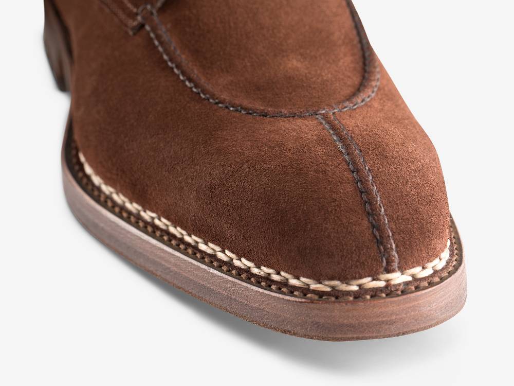 Paolo Sartori Art. 708 Boots in Camoscio Marrone Qualità Garantita