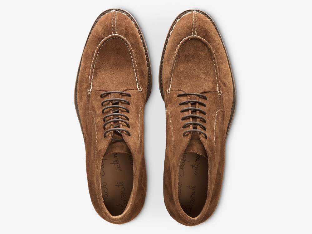 Paolo Sartori Art.667 Oxford in Camoscio Snuff Negozi Online