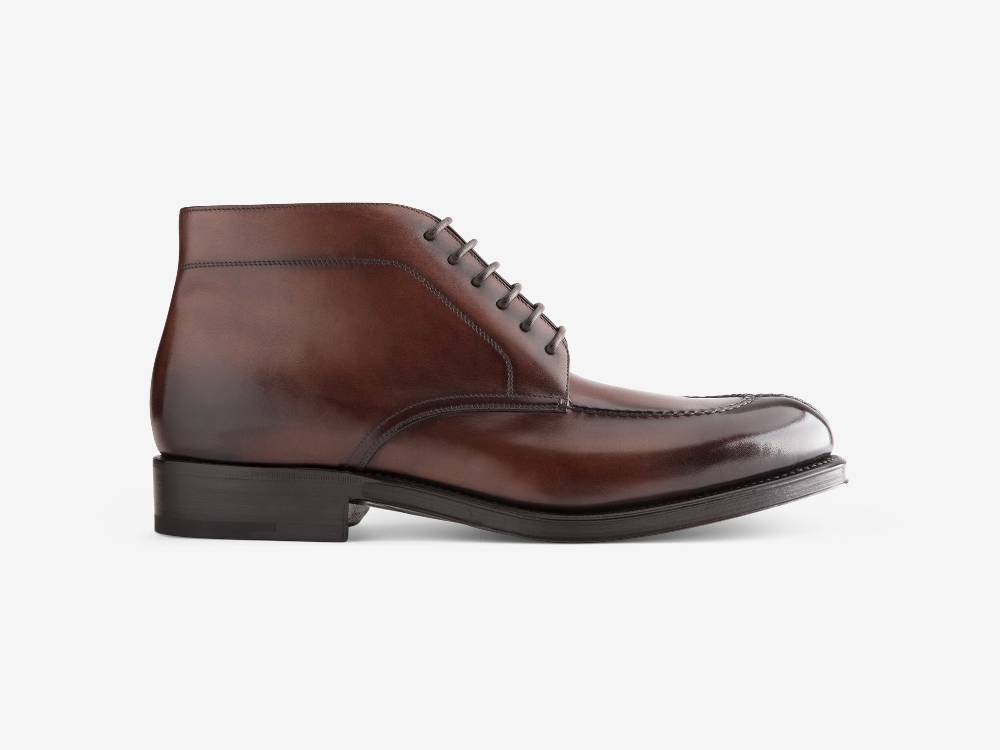 Paolo Sartori Art.664 Boot in Pelle Anticata Positano Consegna Veloce