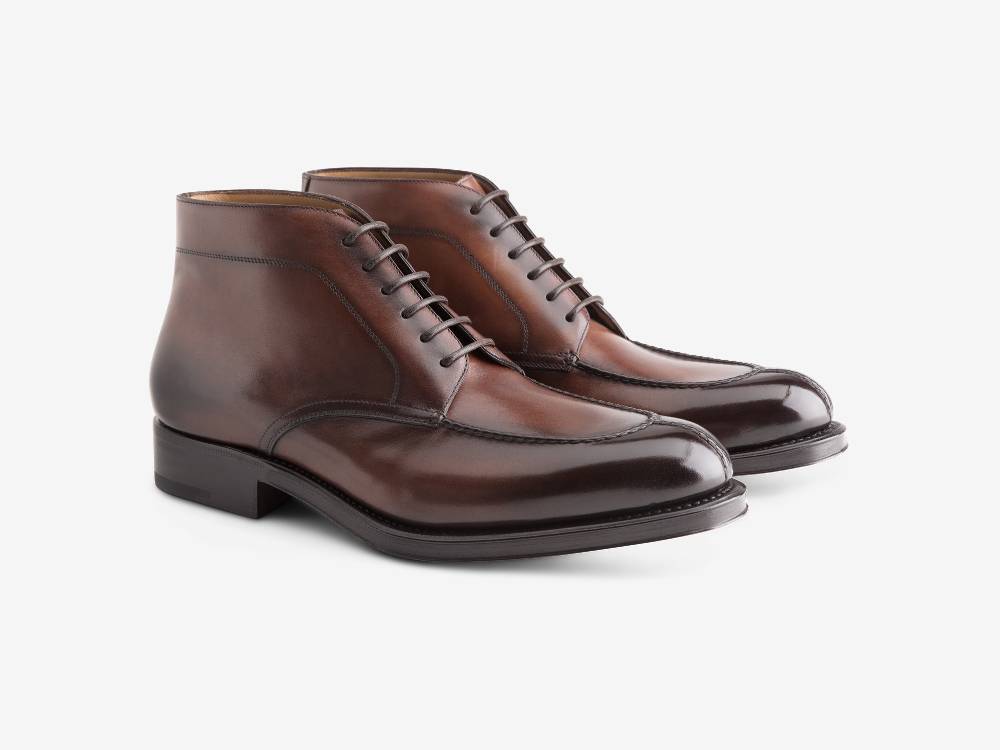 Paolo Sartori Art.664 Boot in Pelle Anticata Positano Consegna Veloce