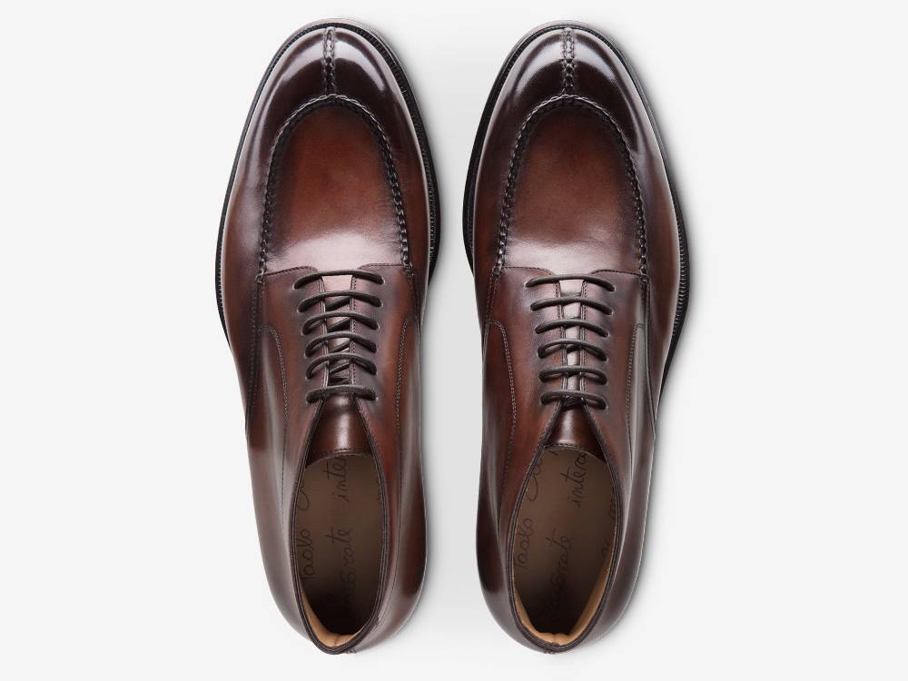 Paolo Sartori Art.664 Boot in Pelle Anticata Positano Consegna Veloce