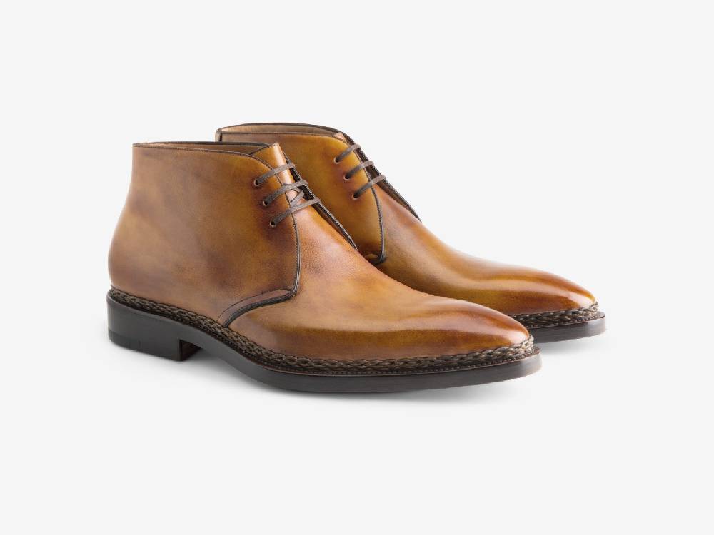 Paolo Sartori Art.St54 Desert Boot in Pelle Anticata Ravello Promozione Limitata
