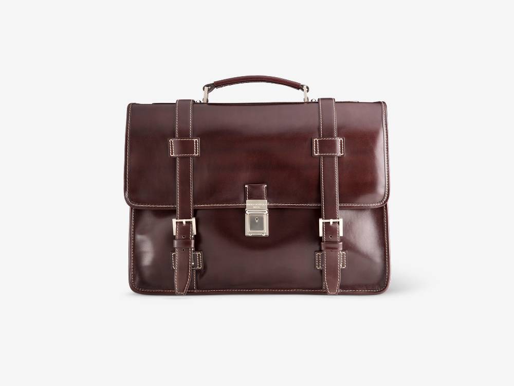 Paolo Sartori Briefcase Briefcase in pelle Anticata Vietri Shopping Online