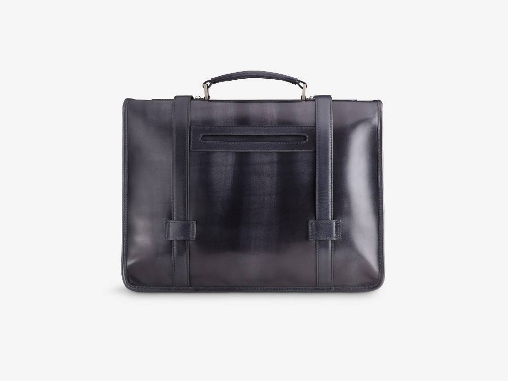 Paolo Sartori Briefcase Briefcase in pelle Anticata Furore Affare Del Giorno