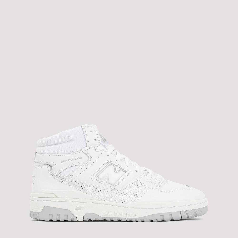 ﻿NEW BALANCE  Sneakers Alte Bianche in Pelle Uomo New Balance 650 In Saldo