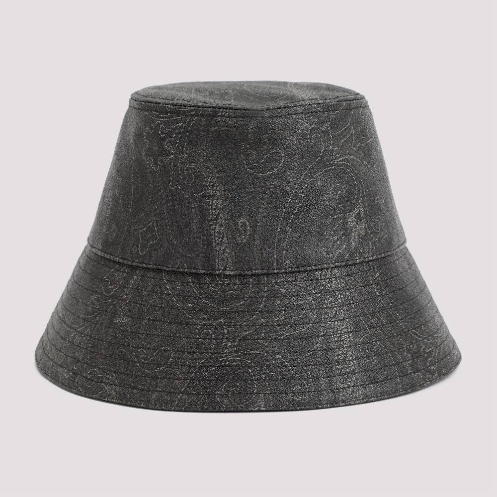 ETRO  Cappello Secchiello ETRO Paisley in Cotone - Nero Affare Del Giorno