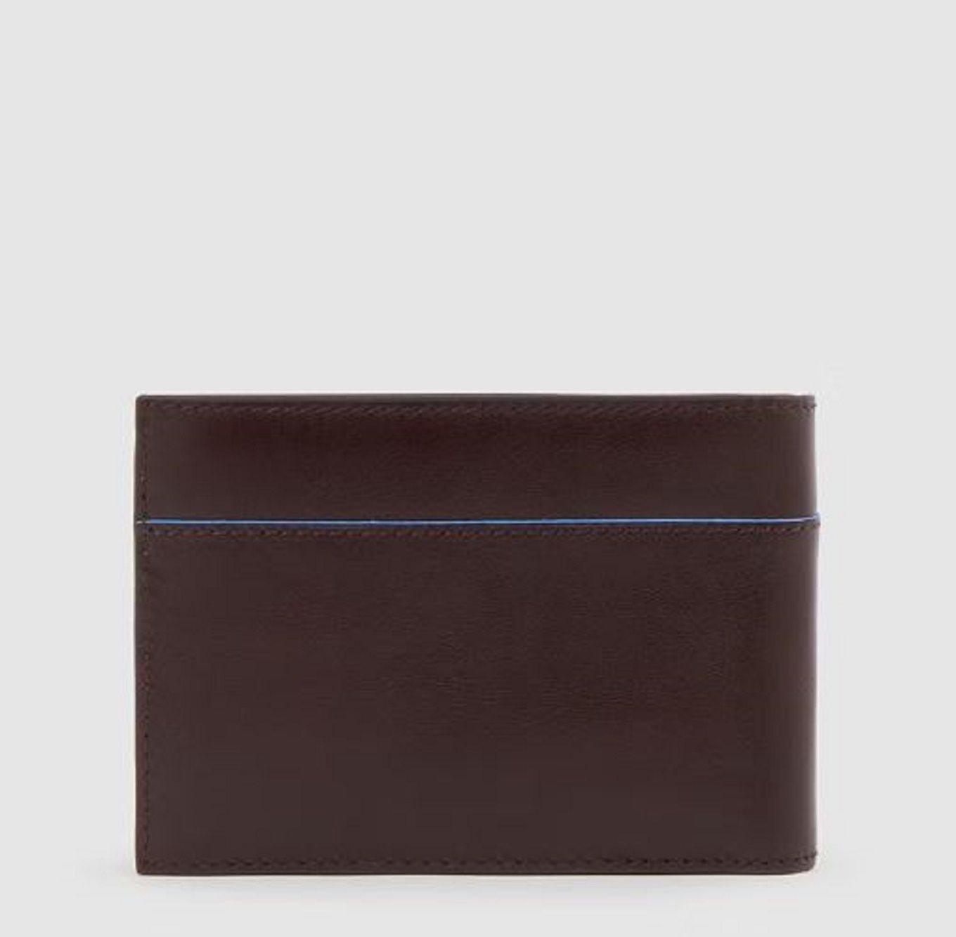 PIQUADRO  Portafoglio Piquadro in Pelle Marrone Scuro - Compatto ed Elegante Negozio