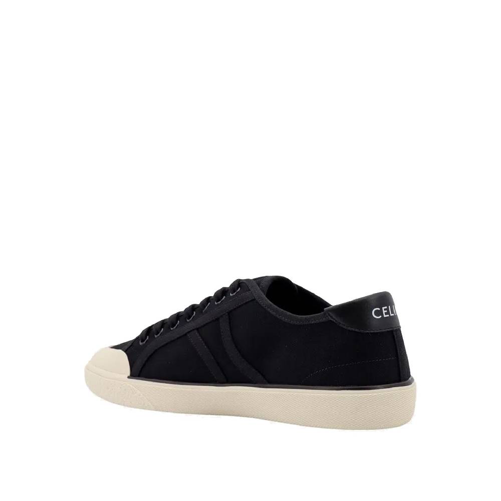 CELINE  Sneakers Uomo Celine Alan in Tela Nera In Linea