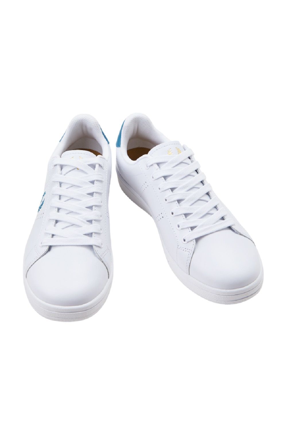 FRED PERRY  Sneakers Bianche in Pelle Fred Perry B721 Soddisfazione Garantita