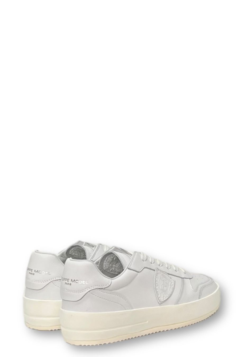 PHILIPPE MODEL  Sneakers Philippe Model in Pelle Bianca - VNLUV001 Negozi Online
