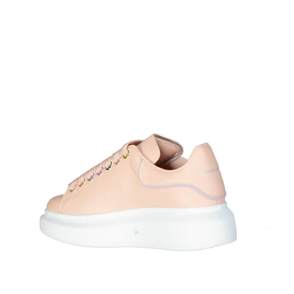 ALEXANDER MCQUEEN  Sneakers Oversize in Pelle Rosa Alexander McQueen In Vendita