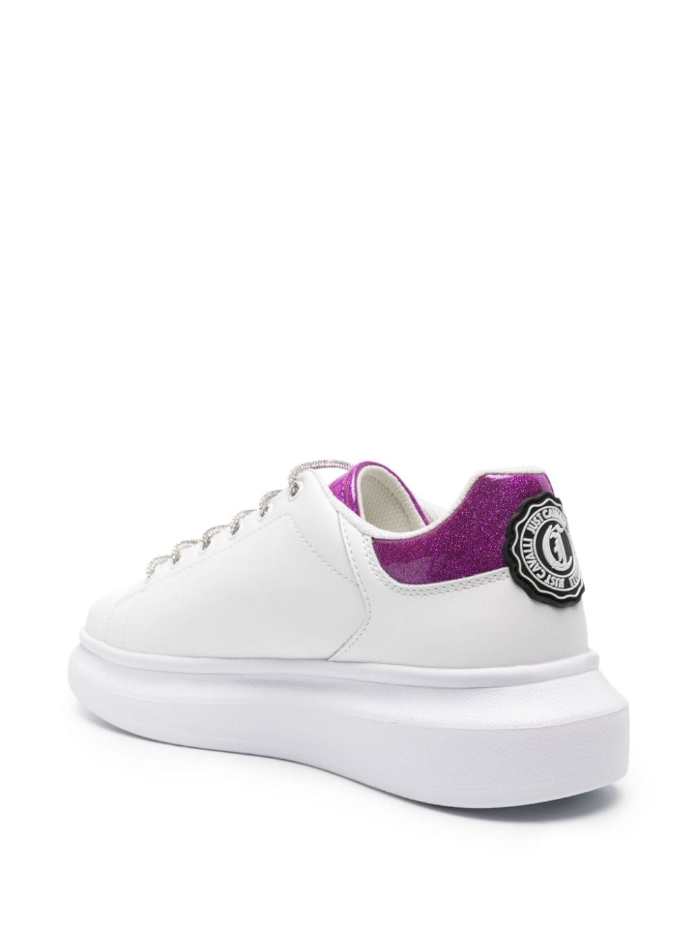 JUST CAVALLI  Sneakers Bianche Just Cavalli da Donna Offerte