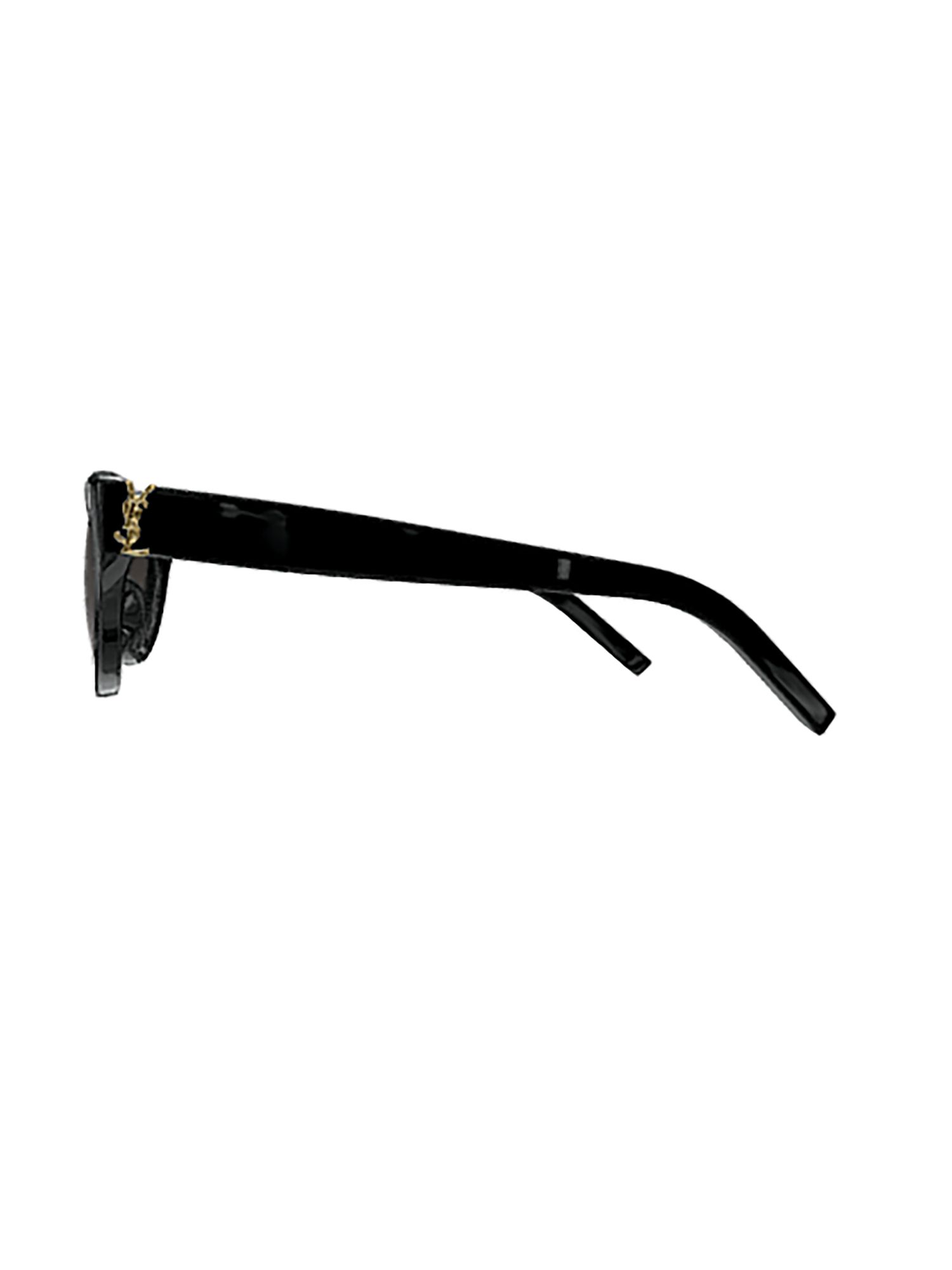SAINT LAURENT  Occhiali da Sole Neri in Acetato Saint Laurent SL M115 da Donna Presa