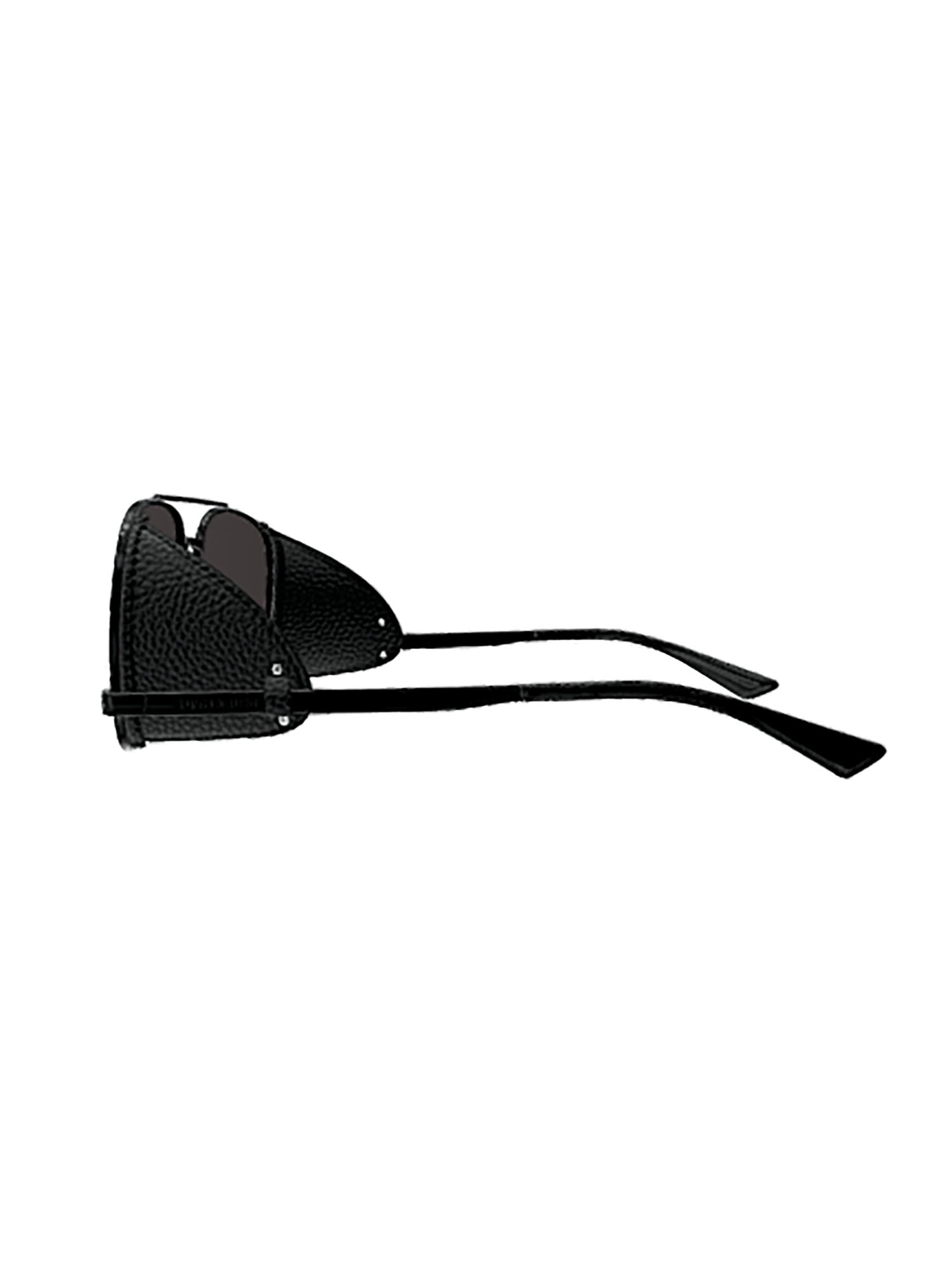 SAINT LAURENT  Occhiali da Sole Neri SAINT LAURENT SL 653 con Spoiler in Pelle per Donna Offerta